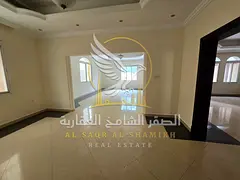 A distinctive villa in the Sharqan area boasting a spacious and practical design suitable for famili