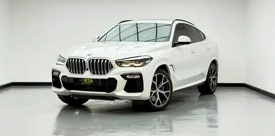 2020 BMW X6 xDrive40i M-Sport, 1 Year Unlimited Km Warranty, Full BMW Service History, GCC