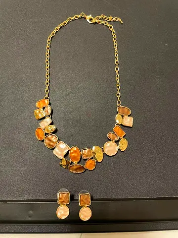 Necklace and earrings for sale