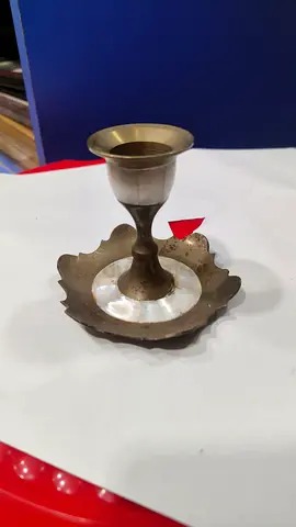 Brass candle holder 9cm height