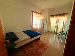 Master bedroom with balcony