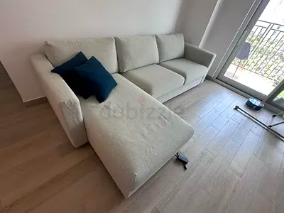 Ikea vimle L shape sofa bed with mattress