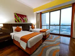 Brilliant hotel apartment bed space next to metro Sep 1st available