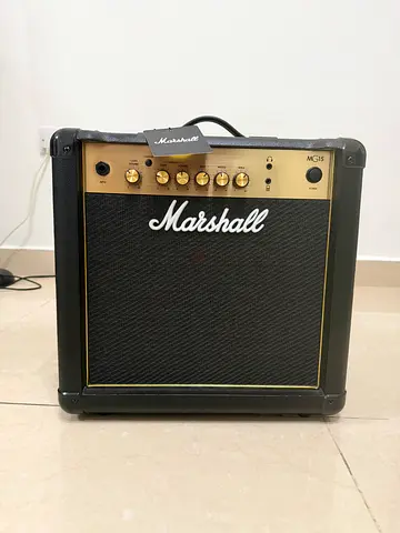 Marshall MG15G Gold 15W Guitar Amplifier – Excellent Condition + Warranty Until Oct 2027 🎸