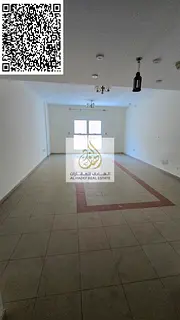 One bedroom, living room, two bathrooms, and a balcony in Al Rashidiya 3. Very spacious. Built-in wa