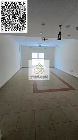 One bedroom, living room, two bathrooms, and a balcony in Al Rashidiya 3. Very spacious. Built-in w