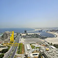 One-bedroom apartment with sea view in Ajman - Corniche - Al Ittihad Tower - furnished with hotel-st