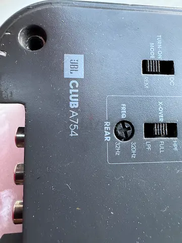 JBL club A754 Car amplifier
