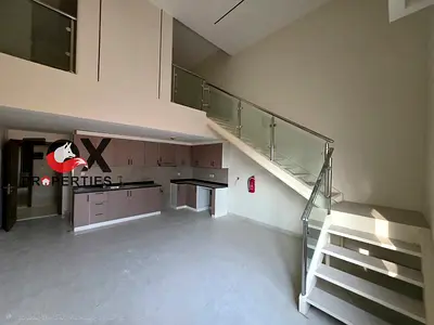 For the first time in Ajman, a duplex studio apartment | First occupancy, very spacious, separate kitchen, excellent finishing and quality, and a stun