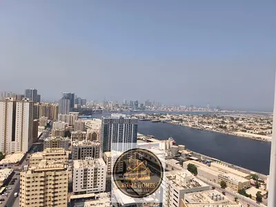 Hot Offer 1BHK  Sea View With Parking For Rent Central AC Bigger In Size & Cheapest in Price at Prime Location of Ajman Pearl Towers