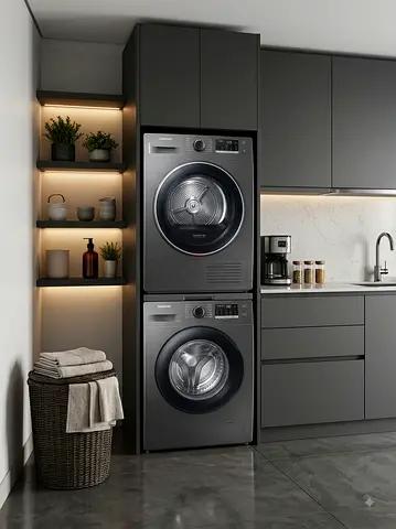 Samsung 8kg Washer & 8kg Dryer – Separate Set | Premium Laundry System