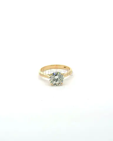2CT Round Solitaire Lab diamond