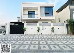 Luxury 5-bedroom villa for sale in Al Hamdiya, Ajman | Modern finishing | First occupant