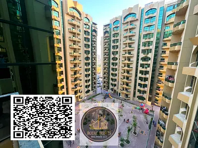عرض مميز: شقة للإيجار السنوي (غرفتان وصالة) بمساحة واسعة وسعر منافس في موقع متميز بأبراج الراشدية، عجمان.