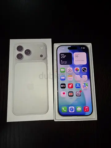 Iphone 17 pro 256 with Box LLA Dual Esim unlock batery 100% warranty till november