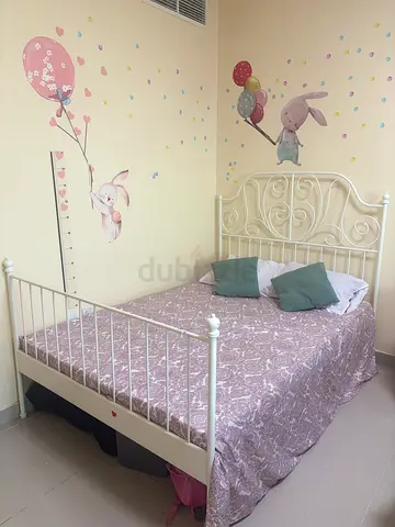 Ikea bed with mattress, Good condition