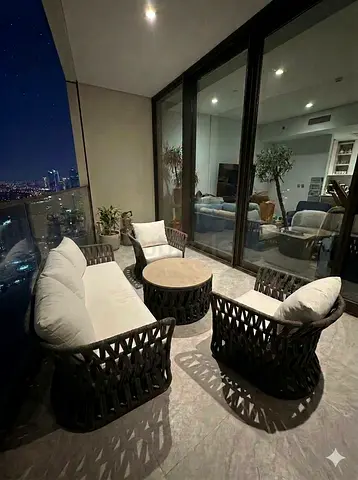 Luxury Outdoor Rope Conversation Set