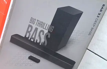 JBL Bar 2.1 Deep Bass 2.1 Channel Soundbar, Never used still in the original packing.