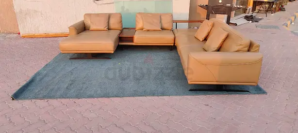 ai huzaifa furniture u shape sectional sofa