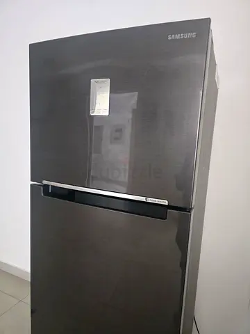 Samsung 2-Door Refrigerator - Grey, Good Condition