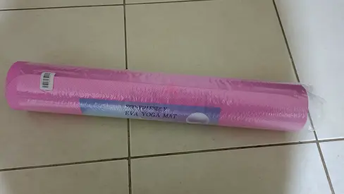 Pink EVA Yoga Mat - New, 175х61cm Comfortable Exercise Mat