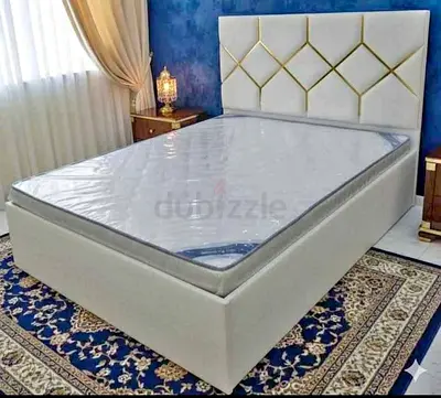 Brand New furniture's Queen Size Bed Frame With Mattress