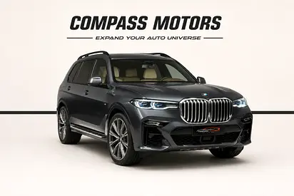 Pristine BMW X7 xDrive40i M Sport 2019 | GCC Specs | Low Mileage