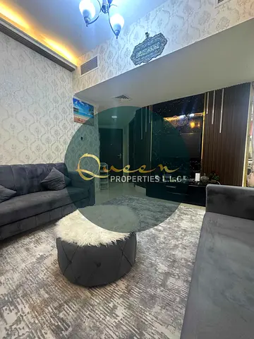 شقة غرفة وصالة للإيجار أبراج أورينت عجمان
