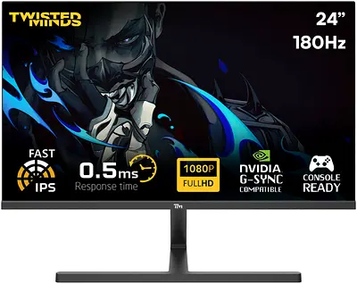 Twisted Minds 144Hz 24 Inch IPS 2.1Hdmi Full HD 0.5ms AMD FreeSync Gaming Monitor