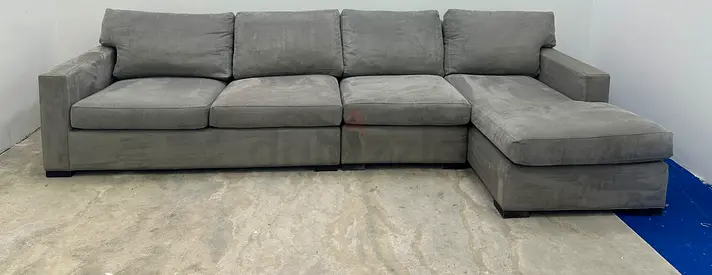Perfect condition crate&barrel lshape sofa