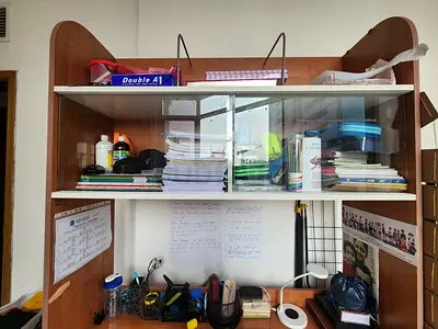 Huge and spacious study/computer table with storage