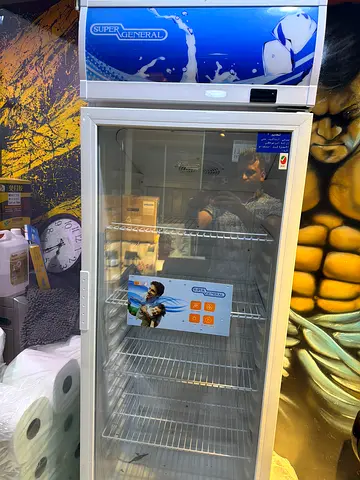Single Door Glass Display Refrigerator / Cooler - Good Condition