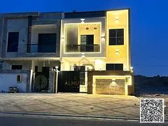 Less than 10% down payment | Own a luxury villa in Al Yasmin, Ajman | 4 master bedrooms G+2 | A grea