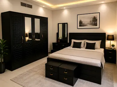 Brand new King size Complete bed room set Available