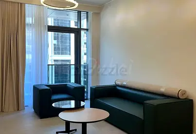 Modern dark green 3-seater sofa + armchair set — good condition