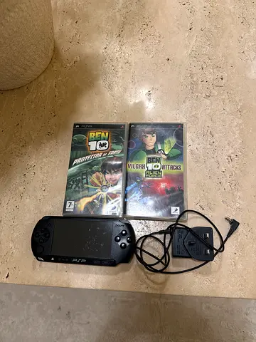 Sony PSP with 2 Original Games