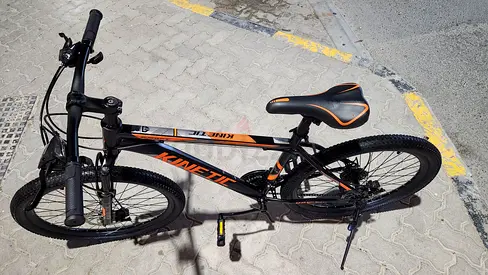 KINE TIC bi cycle 24 size 21 speed shimano giyar good condition