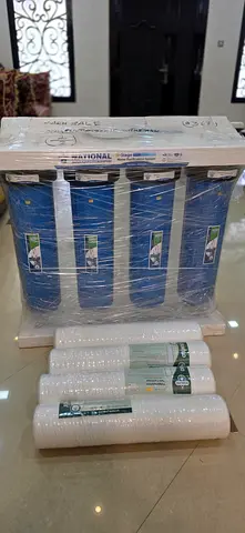 Quadruple 4 STAGE Jumbo Water Filtration System HIGH-CAPACITY