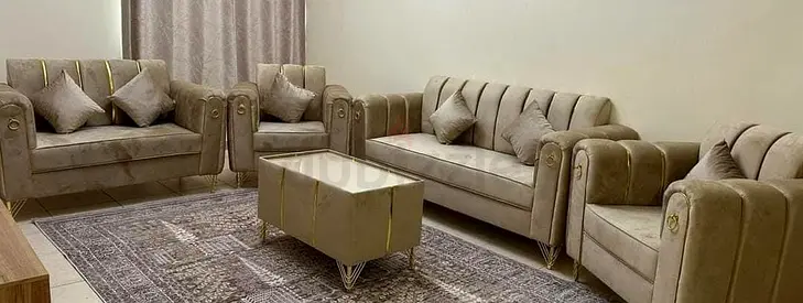 Brand New Luxury Sofa Set – Modern European\-Inspired Design, Premium Upholstery, Soft Cushions