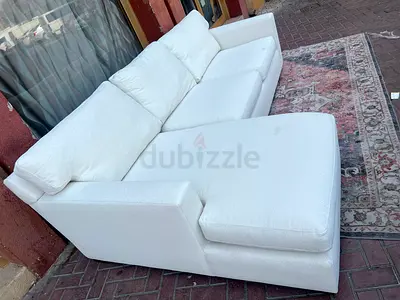 Crate&barrel axis feather filled sofa