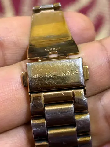 Pre-owned Michael Kors Gold-tone Stainless Steel Watch Bracelet (Replacement/Spare)
