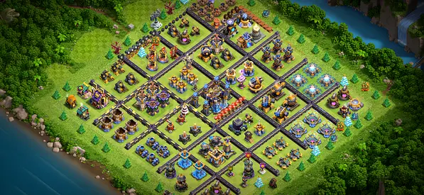 Clash of clans max 18th so much skins
