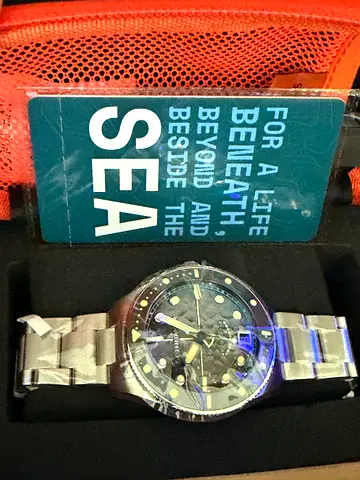 Spinnaker Challenger Stainless Steel Automatic Dive Watch - 100m, Date Window