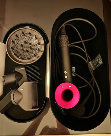 Dyson Supersonic Hair Dryer with Attachments - Good Condition