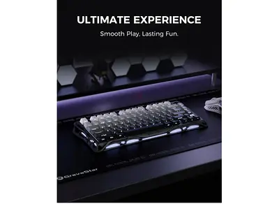 GravaStar Mercury K1 Pro 75% Wireless Mechanical Gaming Keyboard