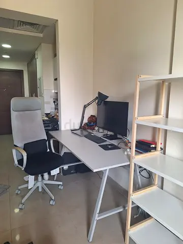 IKEA Office table , chair and book shelf for sale