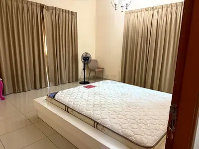 Furnished 1 BHK Room with two balcony for rent near Muwailah