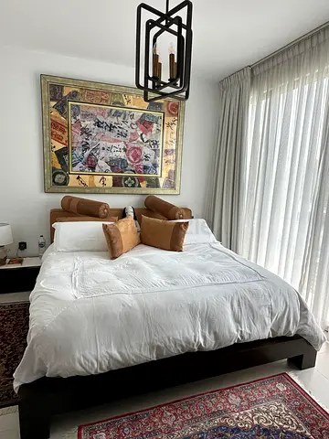 Super King Bed (With Nightstand and Dresser) for Sale