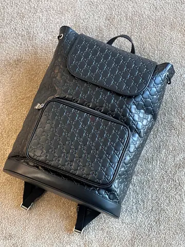 Gucci GG Emblem Medium backpack