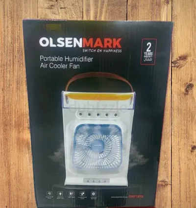 THE OLSENMARK PORTABLE AIR COOLER FAN MODEL (OMF1878